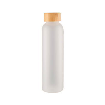 Avanti Velvet Glass Bottle 550ml Frosted White