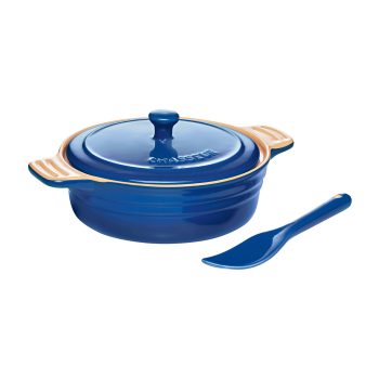 Chasseur La Cuisson Blue Camembert Baker with Spreader