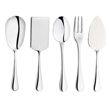 Inoxriv Charme Premium 5 Piece Serving Set