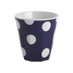 JAB Melamine Tumbler White Dots on Navy 300ml