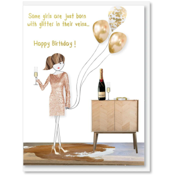 i candy Card Birthday - Glitter In Veins