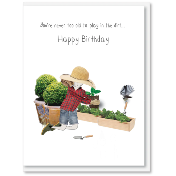 i candy Card Kiwi Birthday - Play In The Dirt