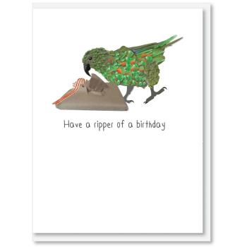 i candy Card Kiwi Birthday - Ripper Of A Birthday Kea