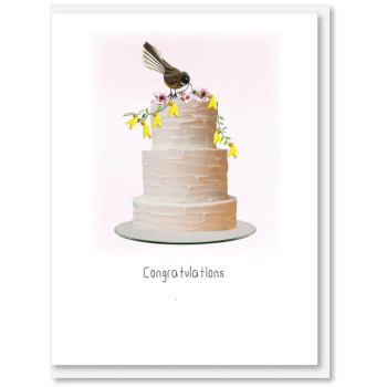 i candy Card Kiwi Wedding - Fantail Wedding Cake