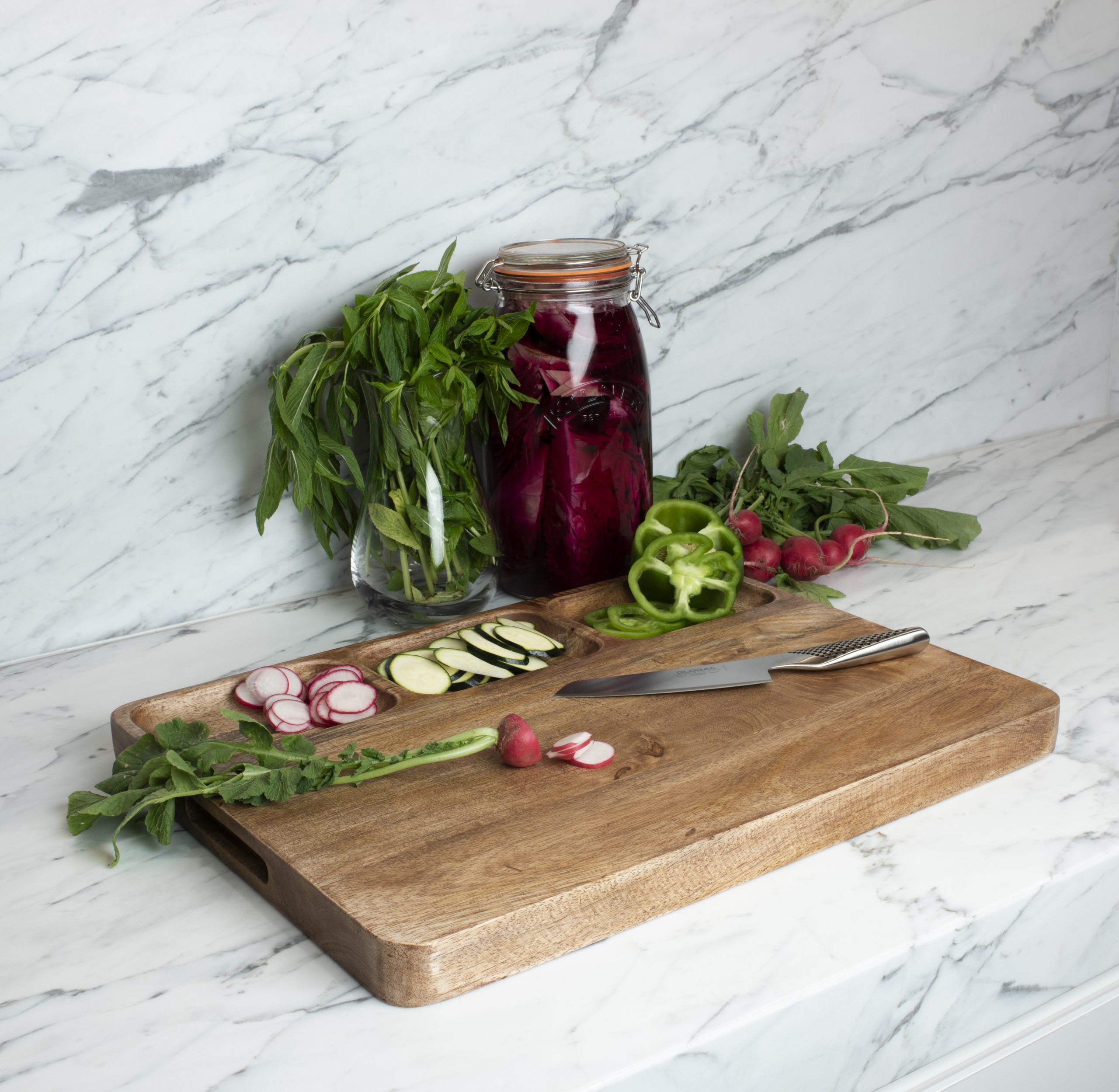 Mangowood Chopping Boards Sections