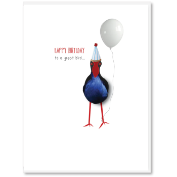 i candy Card Kiwi Birthday - Great Bird