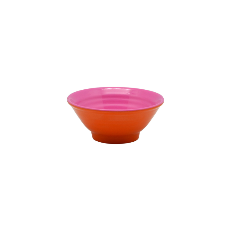 Pink Orange Ripple Dish