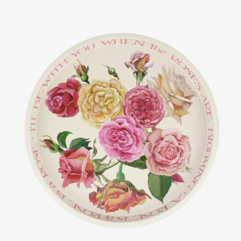 Emma Bridgewater Roses All My Life Round Tray