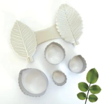 Rose Leaf Cutter Set of 4