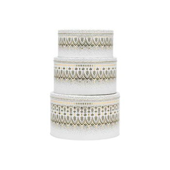 Sara Miller Artisanne Noir Round Cake Tin Set of 3