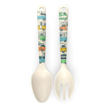 Van Go Collections Camper Bamboo Salad Servers