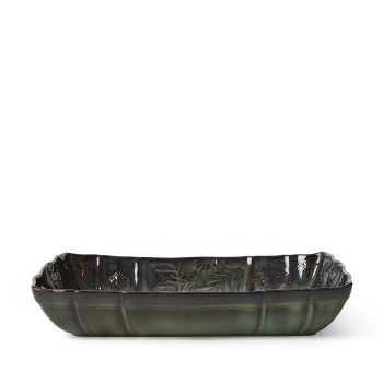 Sthål Arabesque Large Gratin Dish Fig