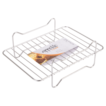 Appetito Stainless Steel Rectangle Air Fryer Rack