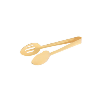 Tablekraft Spoon Tongs Gold