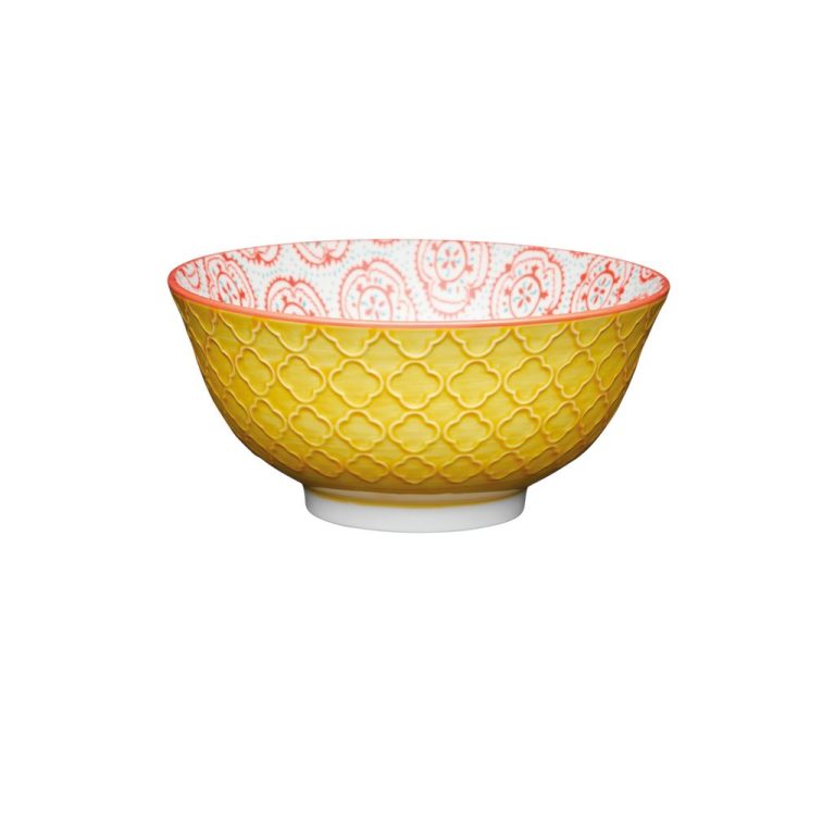 79409 – MIKASA – Does it All Bowl Yellow Floral – HR – 01