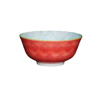 Mikasa Does It All Bowl Grey Floral 16cm