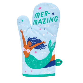Blue Q Novelty Single Oven Glove ''Mer-Mazing''