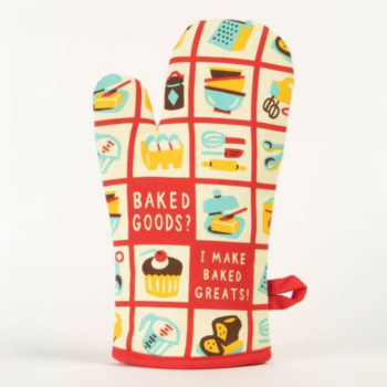 Blue Q Novelty Single Oven Glove 'Baked Goods'