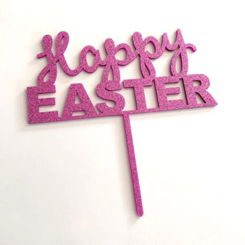 Happy Easter Cake Topper