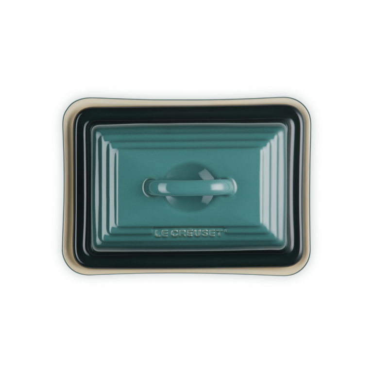 creuset stoneware le creuset butter dish deep teal