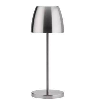 Utopia Montserrat LED Table Lamp Brushed Silver 300mm
