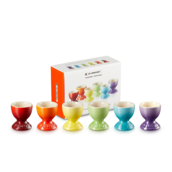 Le Creuset Rainbow Egg Cups Set of 6