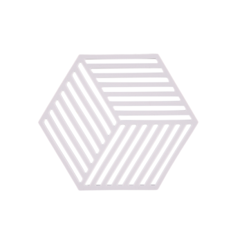 Zone Denmark Hexagon Trivet Silicone Small Lilac