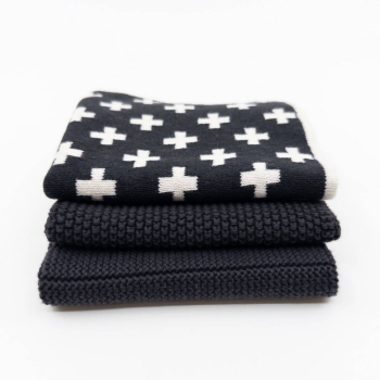 Ecovask Mixed Cloths 3 Pack Poppy Seed