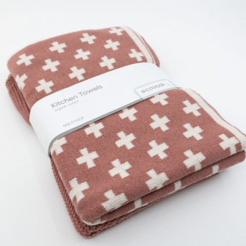 Ecovask 2 Pack Towel Combo Desert Sands