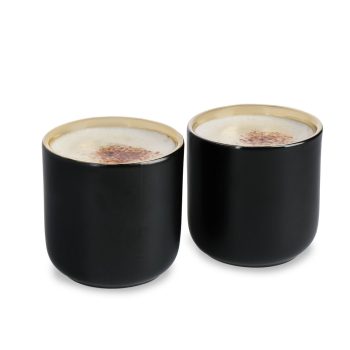 La Cafetière Insulated Ceramic Coffee Mugs Set of 2 (2 Sizes)