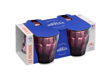 88087 – Duralex – Picardie Plum Tumber 250ml Set 4 – PK – 01