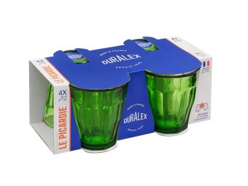 88088 – Duralex – Picardie Green Tumbler 250ml Set 4 – PK – 01