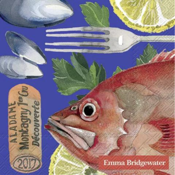 IHR Cocktail Napkin Fish Supper Emma Bridgewater
