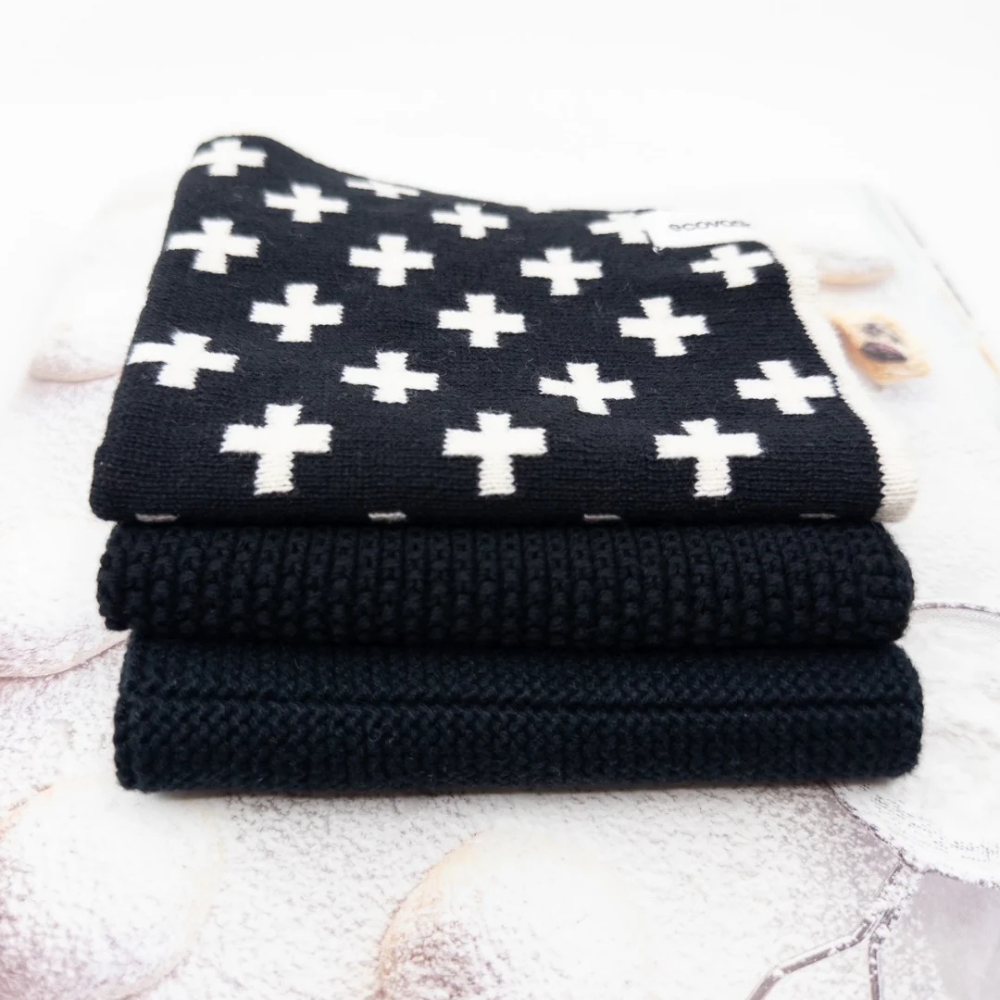 Ecovask Mixed Cloths 3 Pack Poppy Seed (2)