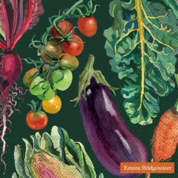 IHR Lunch Napkin Vegetable Garden Emma Bridgewater