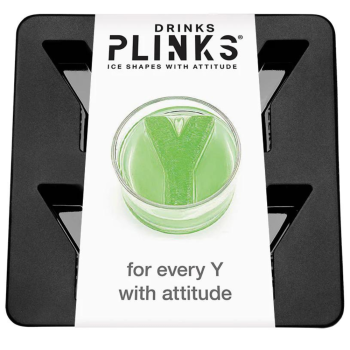 DrinksPlinks Ice Cube Tray Letter Y