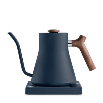 Fellow Stagg EKG Electric Kettle Stone Blue with Walnut Handle