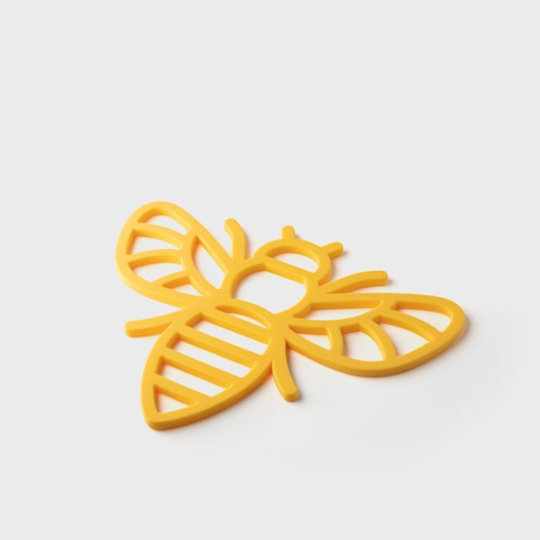 ltstr05_silicone_honey_bee_trivet_-_view_1