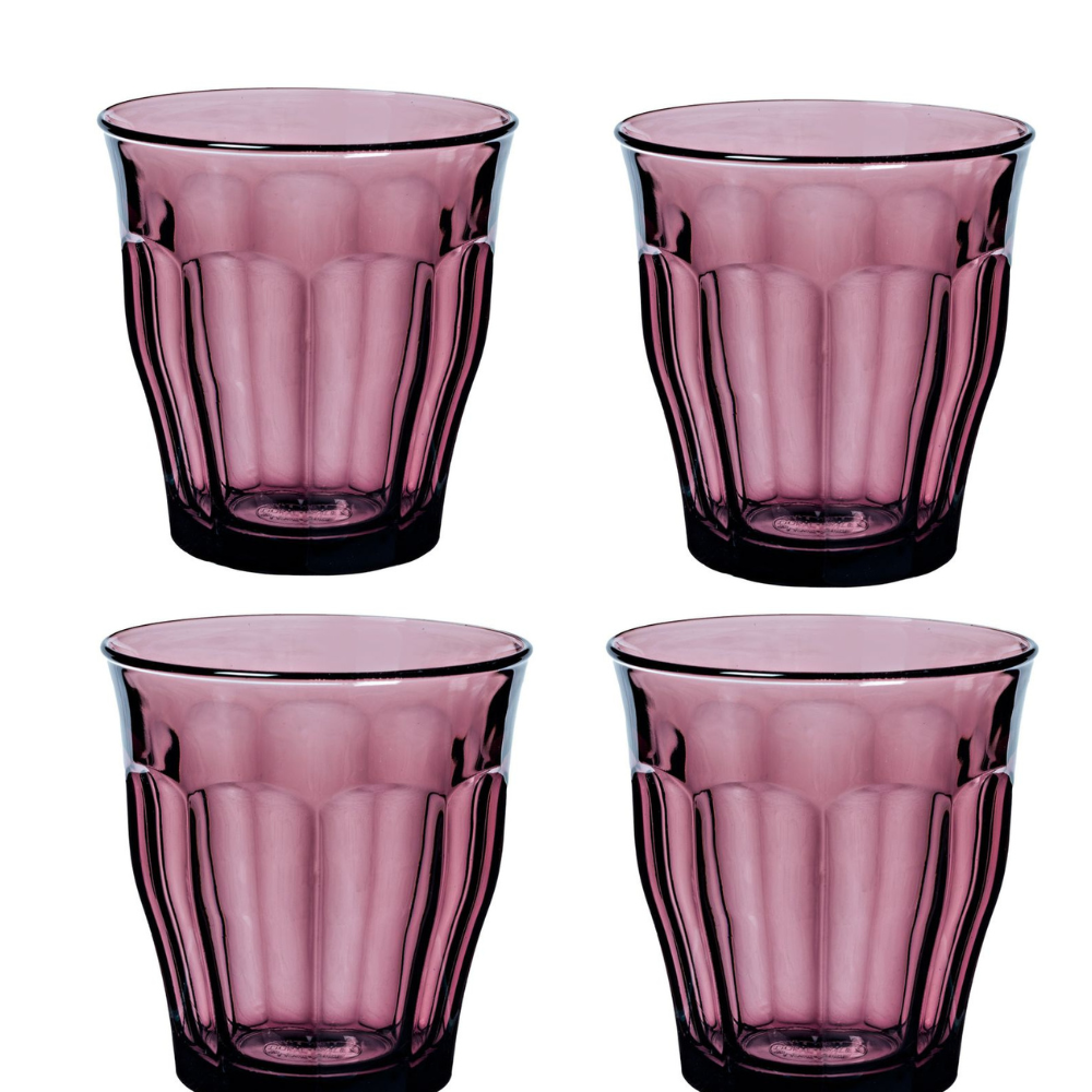 set of 4 Plum