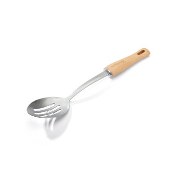 de Buyer B Bois Slotted Spoon 33.5cm