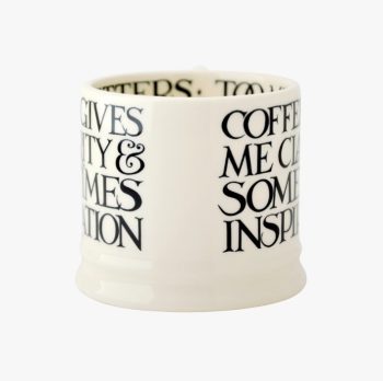 Black Toast small mug face