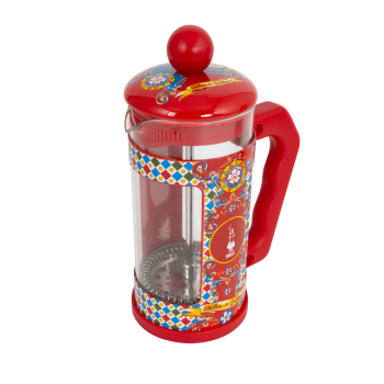 Bialetti Dolce&Gabbana Carretto Siciliano Coffee Press 3 Cup