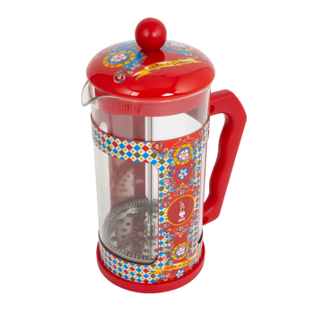 Bialetti Dolce&Gabbana Carretto Siciliano Coffee Press 8 Cup