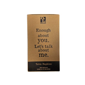 Karen Design Paper Napkins Pack of 20 Enough About You