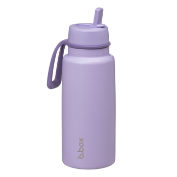 B.Box Insulated Flip Top Drink Bottle 1L (6 Colours) - Lilac Love