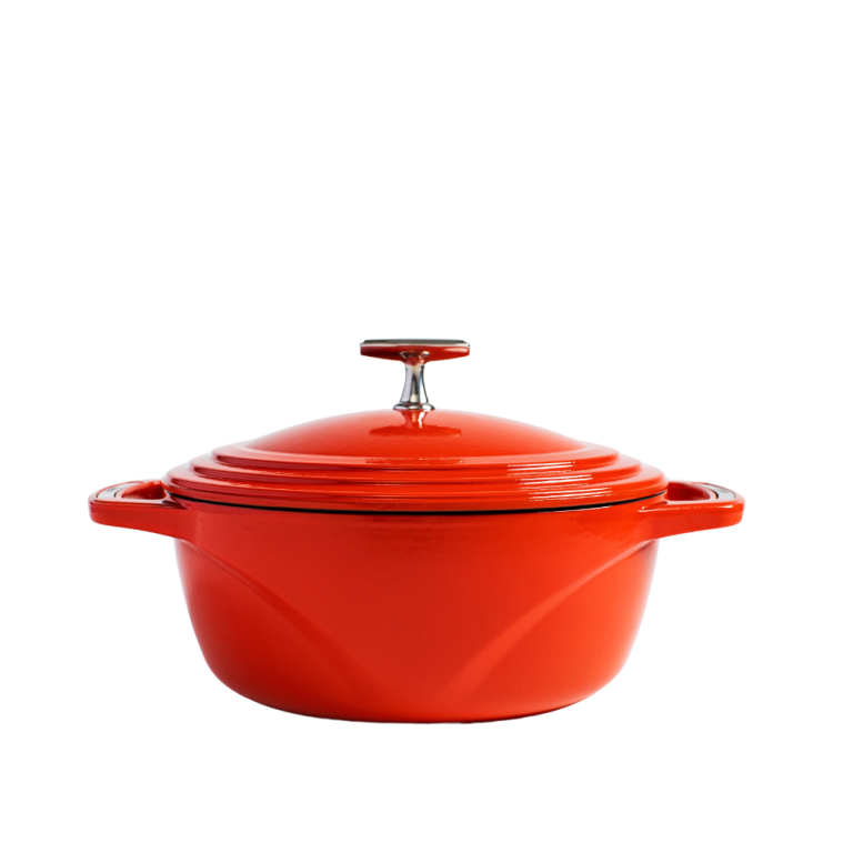 Lodge Enamel Cherry 4.5 Qt