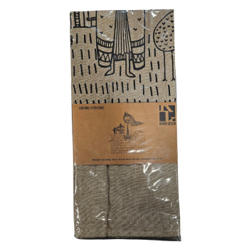 Karen Design Tea Towel Natural NZ Girl