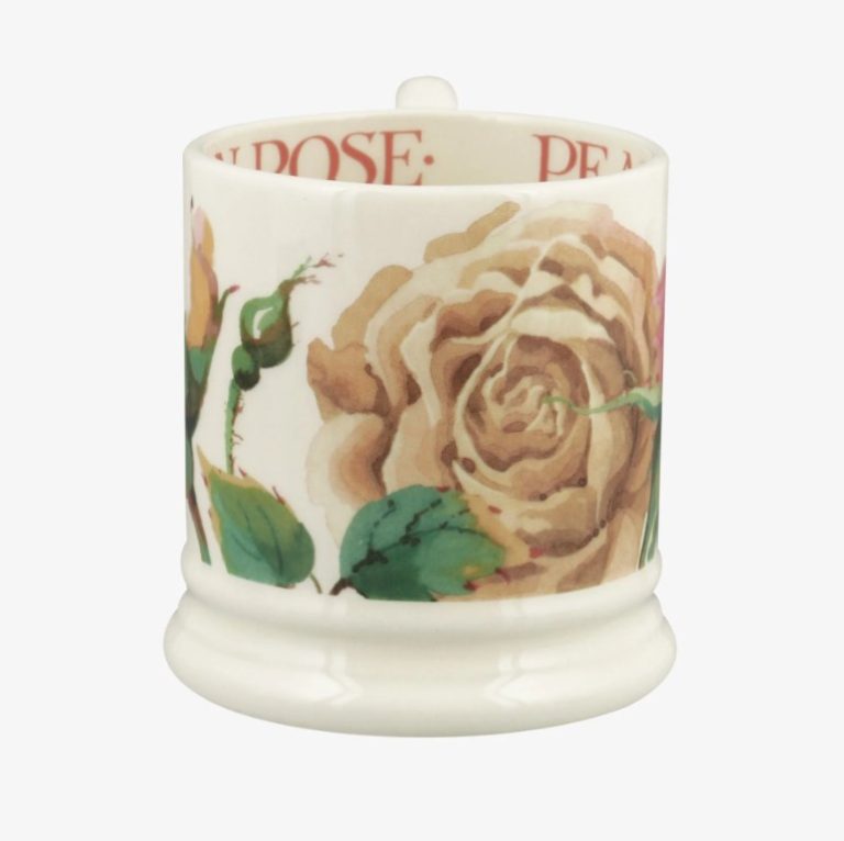 Roses All My Life Half Pint Mug Side 2