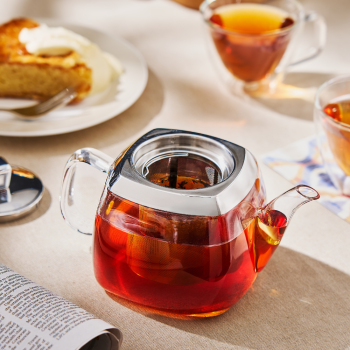 17007 QUADRATE SQUARE TEAPOT 400ML (1)