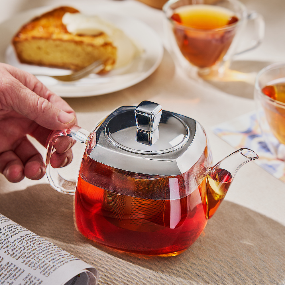 17007 QUADRATE SQUARE TEAPOT 400ML